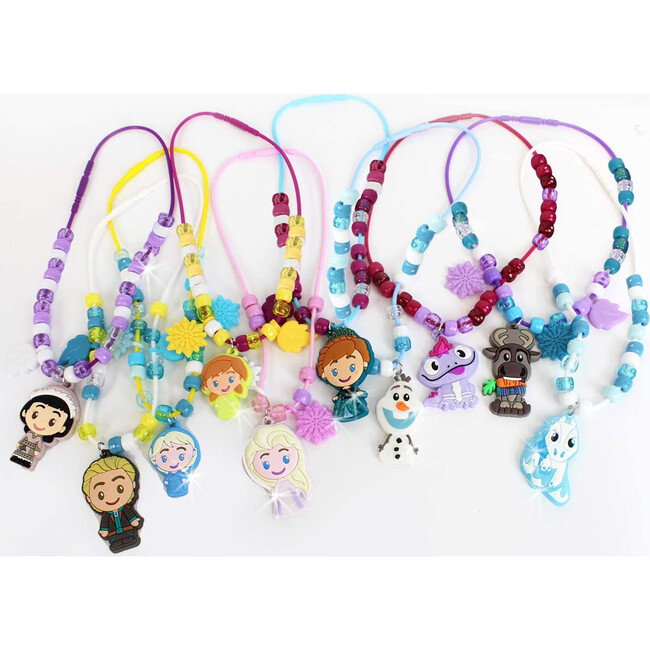 Deluxe Sparkling Necklace Activity Set: Disney Frozen 2 - Arts & Crafts - 2