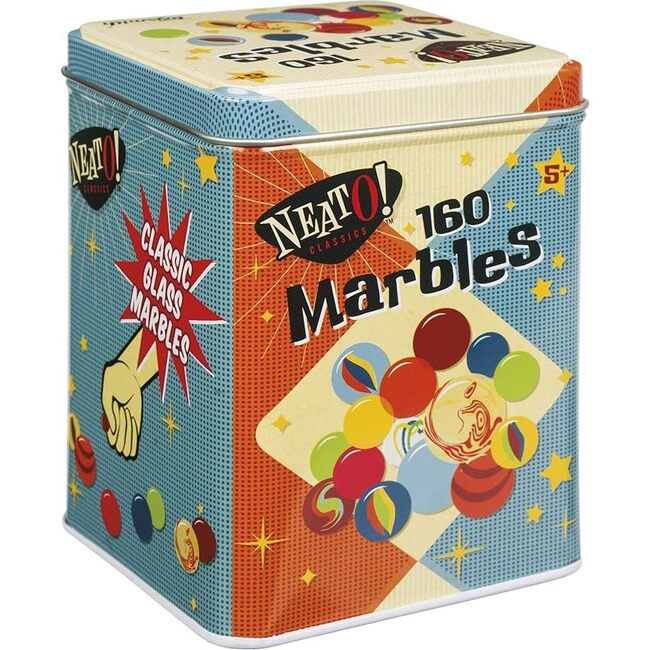 Toysmith Marbles in Tin Box