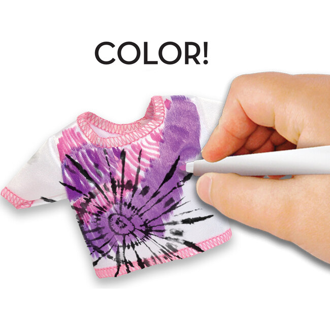 Barbie Tie-Dye Be A Real Fashion Designer Doll Clothes Designing Kit - Arts & Crafts - 4