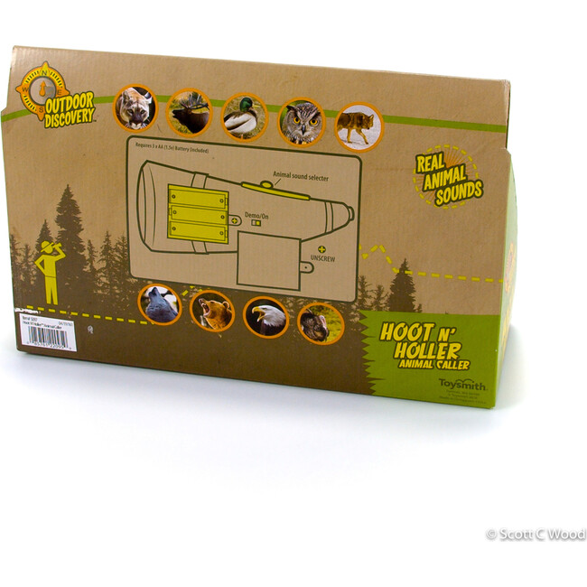 Toysmith Hoot N Holler Animal Caller - STEM Toys - 2