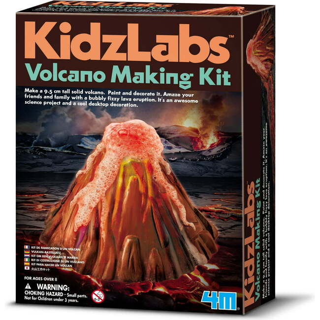 4M KidzLabs Volcano Making Kit, DIY Science Kit STEM - STEM Toys - 2