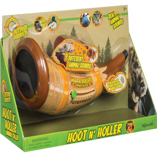 Toysmith Hoot N Holler Animal Caller - STEM Toys - 4