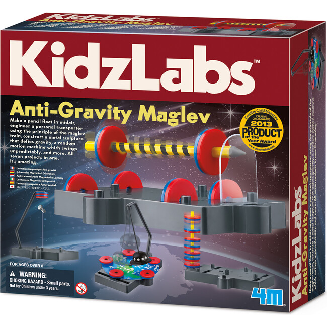 4M Kidzlabs Anti Gravity Magnetic Levitation Science Kit STEM Toy - STEM Toys - 2