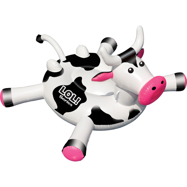 73"x36"x56" Kids Giant Ride-on Cow Inflatable Pool Float - Pool Floats - 1