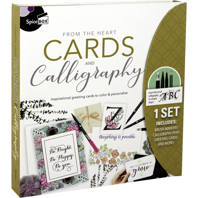 Sketch Plus: Cards & Calligraphy Kit - Craft Kits - 1