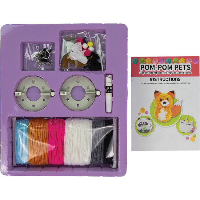 Pom Pom Pets Kids Yarn Crafting Kit - Craft Kits - 2