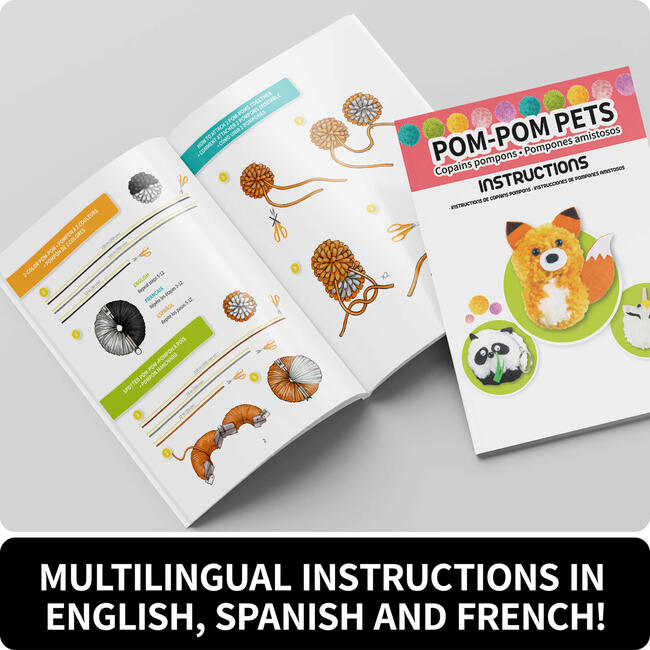 Pom Pom Pets Kids Yarn Crafting Kit - Craft Kits - 4