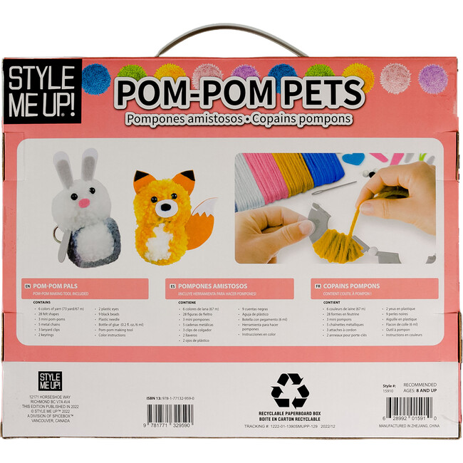 Pom Pom Pets Kids Yarn Crafting Kit - Craft Kits - 5