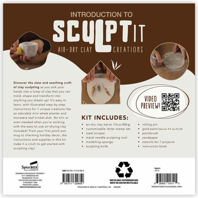 Introduction to: Sculpt It! Art Kit - Craft Kits - 5