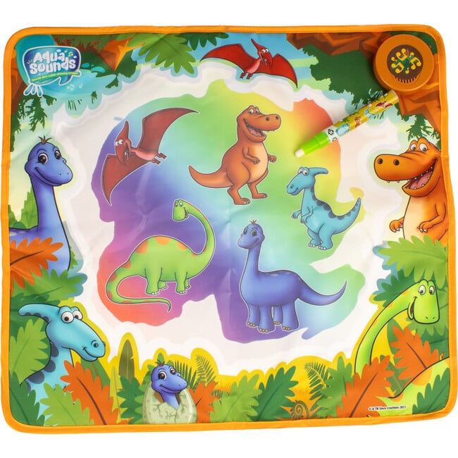 Aqua Sounds Magic Mat: Dinosaur Adventure - Water Drawing - Arts & Crafts - 2