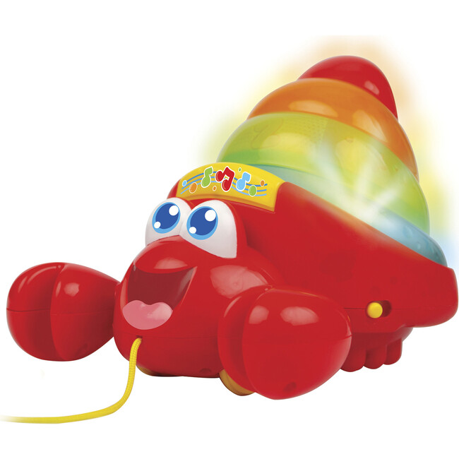 Winfun: Pull Along Crab Stacker - Lights & Sounds - Building Sets - 1