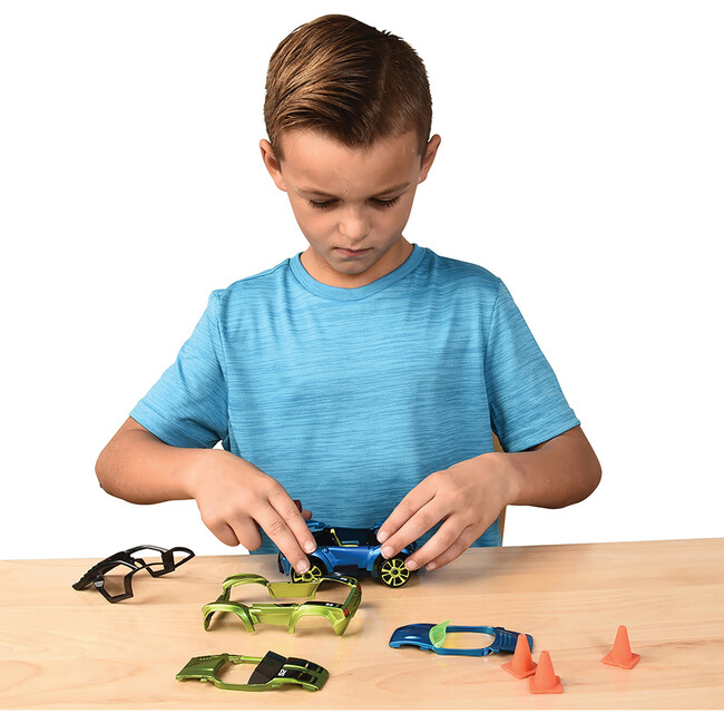 Modarri: S2 Muscle Car - Deluxe Single DIY Design & Build Toy Car - Transportation - 5