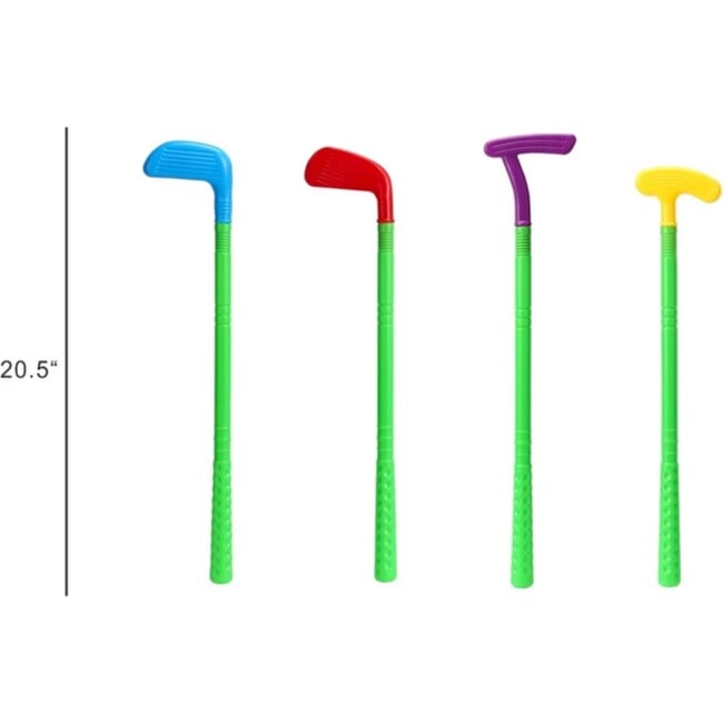 Trimate Toddler Golf Set with 2-in-1 Cornhole Board