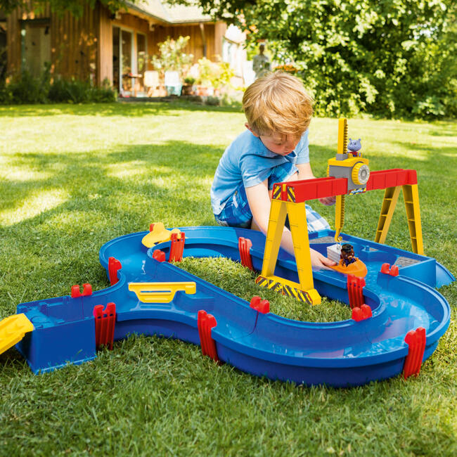 AquaPlay - Container Port Canal system with Port Basin - Water Toys - 2