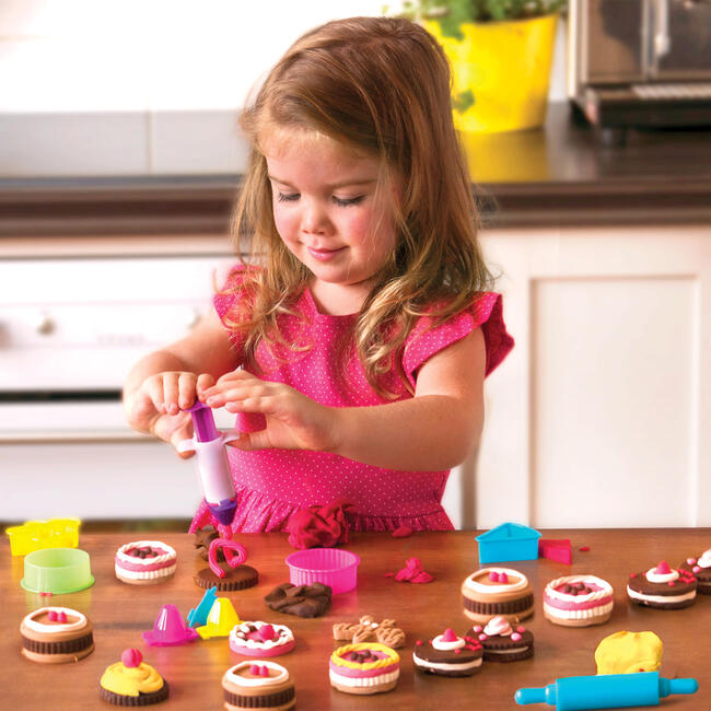 Tutti Frutti: Cookie Maker Scented Modeling Dough Craft Kit - Dough - 4
