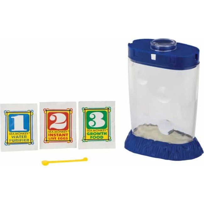 The Original Sea-Monkeys Magiquarium Glow in the Dark Activity Kit - Everything You Need to Hatch Sea Monkeys! - Activities - 2