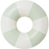 Tube Pool Ring: The Vacay, Soft Olive Stripe - Pool Floats - 1 - thumbnail