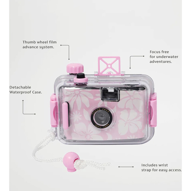 Underwater Camera: Pink Floral, Pink - Tech Toys - 3