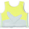 Swim Vest: 3/6 - Salty The Shark, Aqua Neon Yellow - Pool Floats - 2