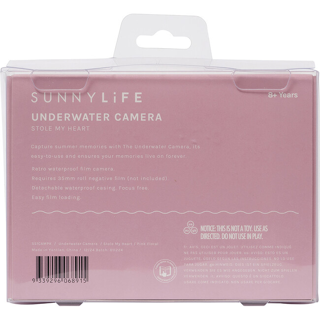 Underwater Camera: Pink Floral, Pink - Tech Toys - 6