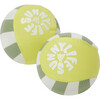 Skim Ball Set: Tides Out, Neon Yellow Stripe Citrus - Outdoor Games - 1 - thumbnail