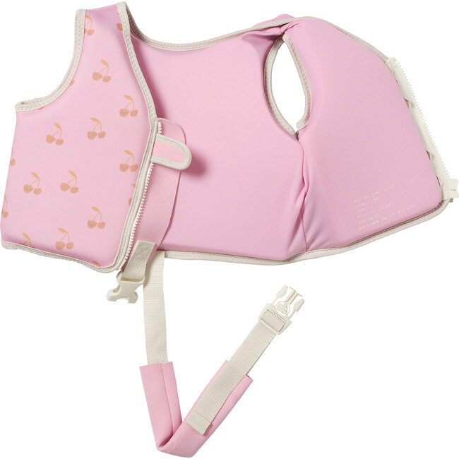 Swim Vest: 2/3, Cotton Candy Cherry Pink - Pool Floats - 4