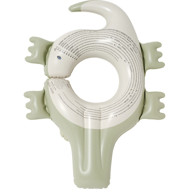 Tube Pool Ring: Cookie The Croc Khaki, Green - Pool Floats - 6
