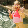 Swim Vest: 1/2 - Melody the Mermaid, Neon Strawberry Pink - Pool Floats - 4 - thumbnail