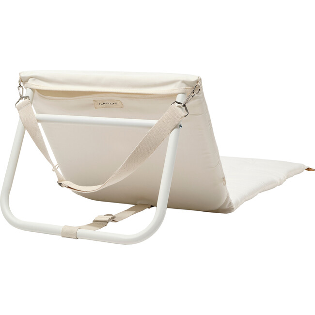 Reclining Beach Chair: Casa Cream, Off White - Accent Seating - 4