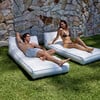 Luxe Lie-On Lounger: Casa Blanca, White - Pool Floats - 3