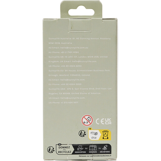 Skim Ball Set: Tides Out, Neon Yellow Stripe Citrus - Outdoor Games - 6