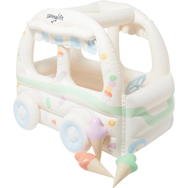 Inflatable Cubby: Summer Sundae, Multi - Playhouses - 1