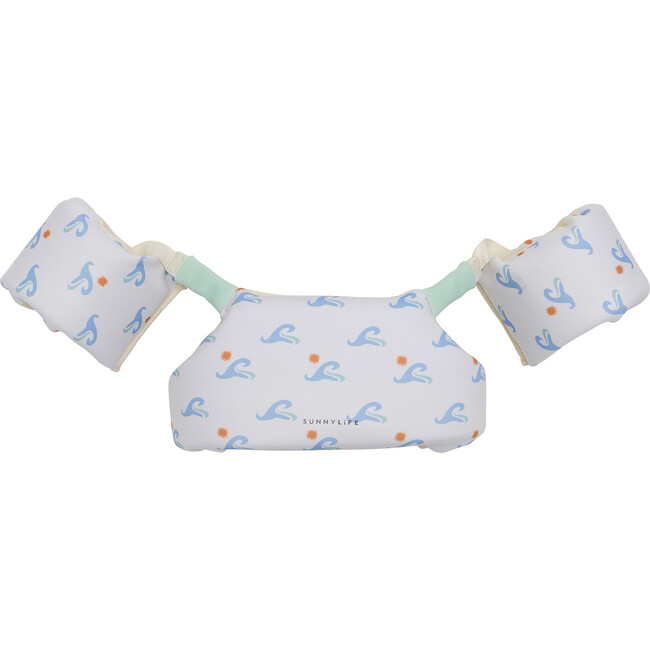Floatie Jacket: 4/6 - Sid The Seagull, Mustard Stripe