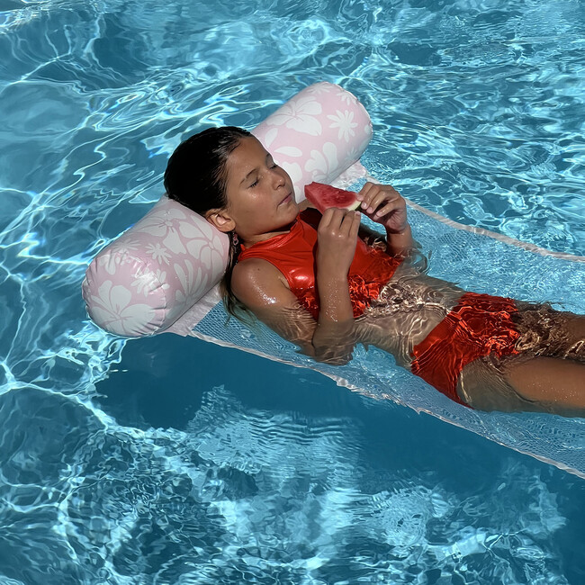 Hammock Float: Stole My Heart, Pink Floral - Pool Floats - 3
