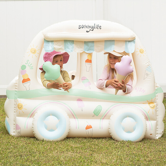 Inflatable Cubby: Summer Sundae, Multi - Playhouses - 4