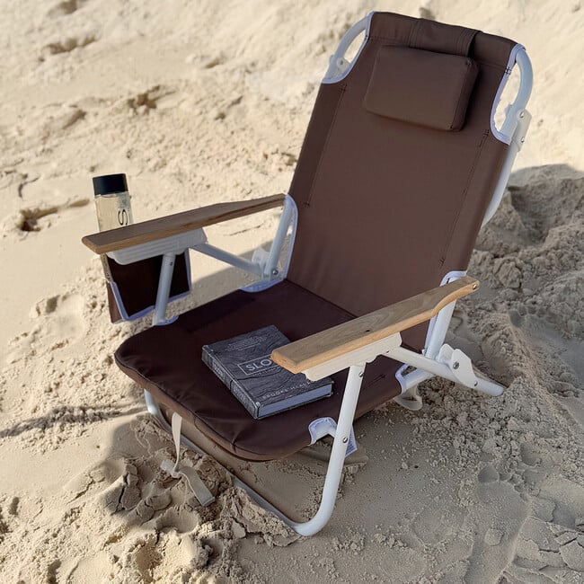 Deluxe Beach Chair: Rustico Driftwood, Brown - Accent Seating - 2
