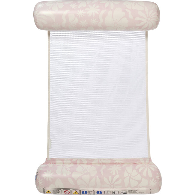 Hammock Float: Stole My Heart, Pink Floral - Pool Floats - 4