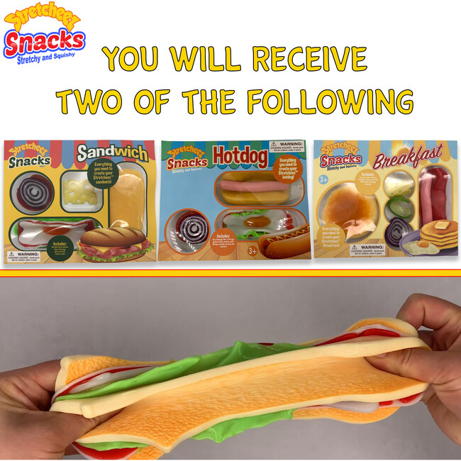 Stretcheez: Snacks  - 2 Pack