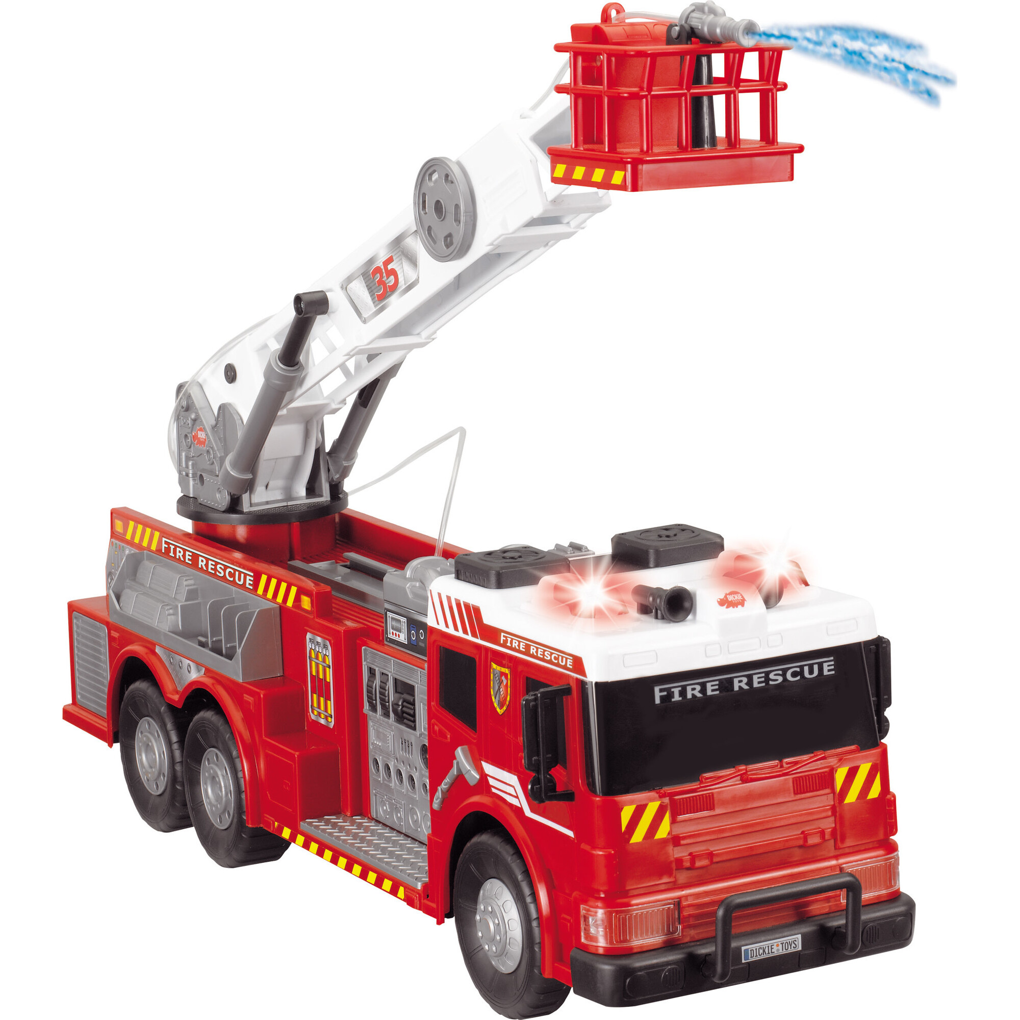 Dickie Toys - International 24 inch Fire Brigade Play Truck - Transportation - 1