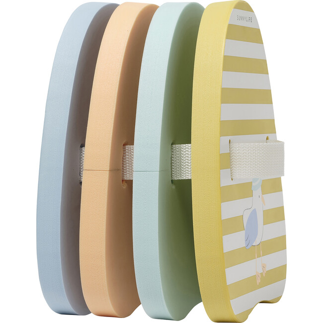 Bubble Back Float: Sid The Seagull, Mustard Stripe - Pool Floats - 4