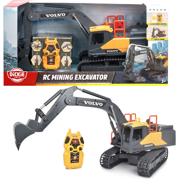Volvo: Mining Excavator RC - Simba Dickie Push & Pull | Maisonette