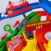 Dickie Toys - Majorette Super City Garage Playset with 6 Die-Cast Cars - Transportation - 3