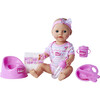 Newborn Baby: Drink & Wet - 8pc Pink - 17" Doll - Dolls - 2