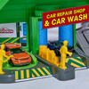 Dickie Toys - Majorette Super City Garage Playset with 6 Die-Cast Cars - Transportation - 4