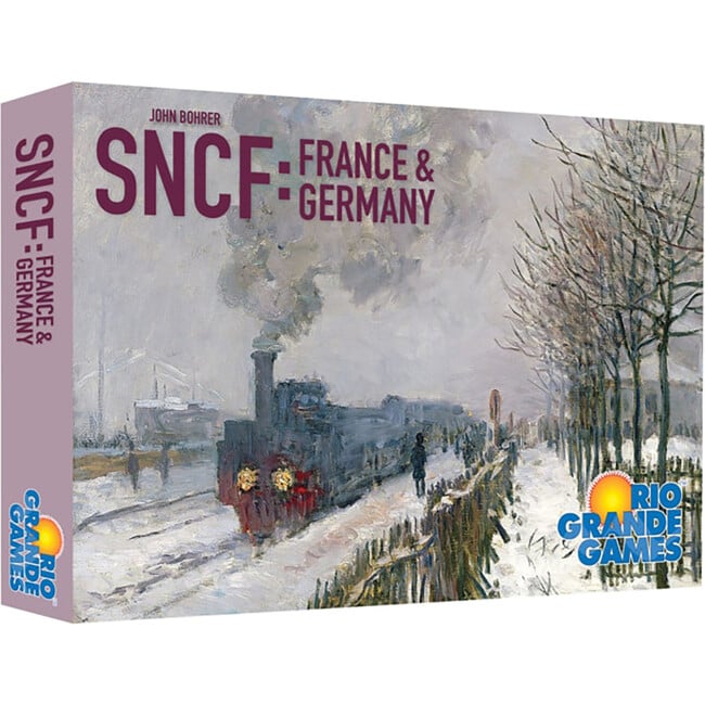 Rio Grande Games: SNCF: France & Germany - Train Strategy Board Game - Games - 1
