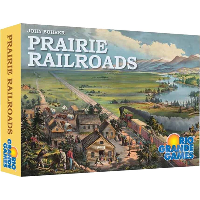 Rio Grande Games: Prairie Railroads - Train Strategy Board Game