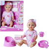 Newborn Baby: Drink & Wet - 8pc Pink - 17" Doll - Dolls - 7