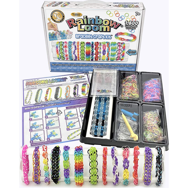 Rubber Band Bracelet Craft Kit - Activities - 1