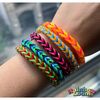 Rainbow Loom- Neon Rubber Band Treasure Box Edition Friendship Bracelet Making Activity Kit w/ 8,000 High Quality Rubber Bands, 150 Clips - Activities - 2