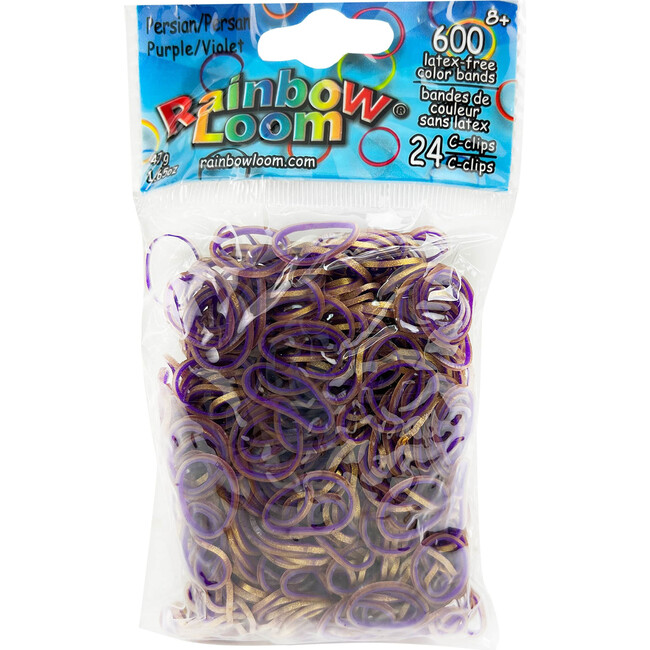 Rainbow Loom Persian Purple High Quality Rubber Bands - Arts & Crafts - 1